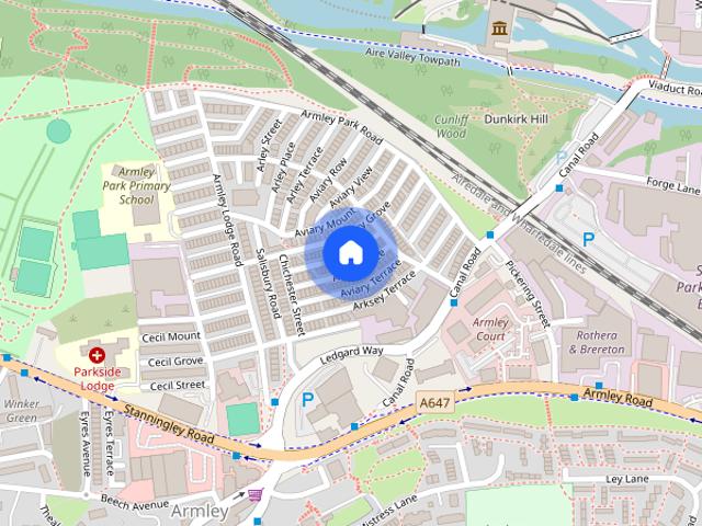 1 bedroom house to rent Aviary Place, Leeds, West Yorkshire, LS12