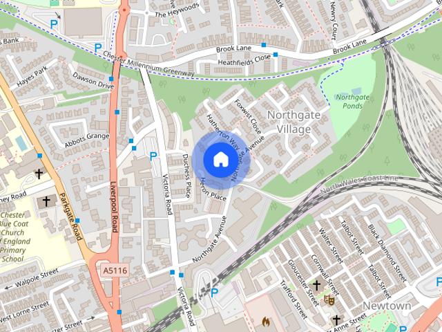 1 bedroom house to rent Grafton Mews, Chester, CH2