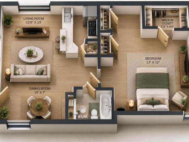 1 bedroom, Houston TX 77025 106061014