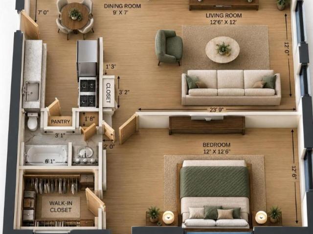 1 bedroom, Houston TX 77025 106061021