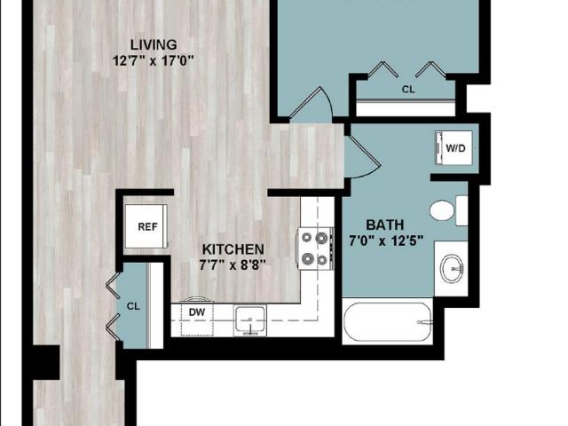 1 bedroom, Oak Park IL 60301 104897814