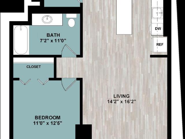 1 bedroom, Oak Park IL 60301 105547151