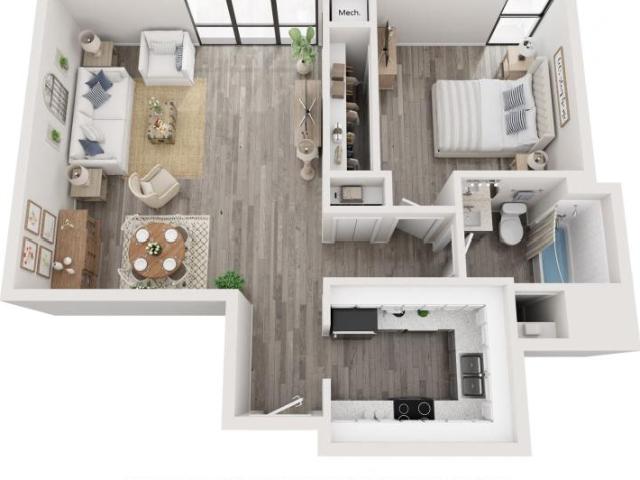 1 bedroom, Oak Park IL 60301 105765725