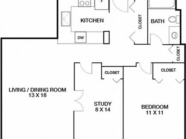 1 bedroom, Oak Park IL 60301 105795834