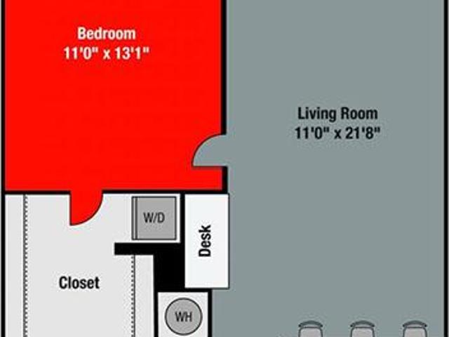 1 bedroom, Northbrook IL 60062 105039933