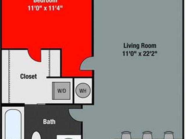 1 bedroom, Northbrook IL 60062 105363954
