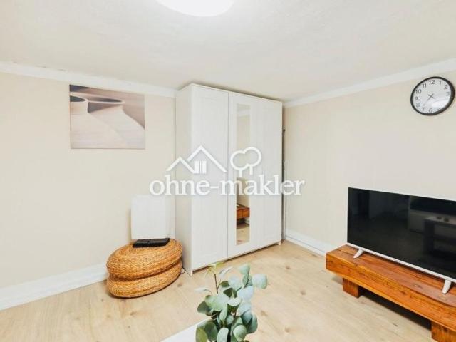 1 Bedroom Souterrain in Lurup Hamburg West Garden Furnished – ALL INCL. – 1 Zimmer Oase + Garten