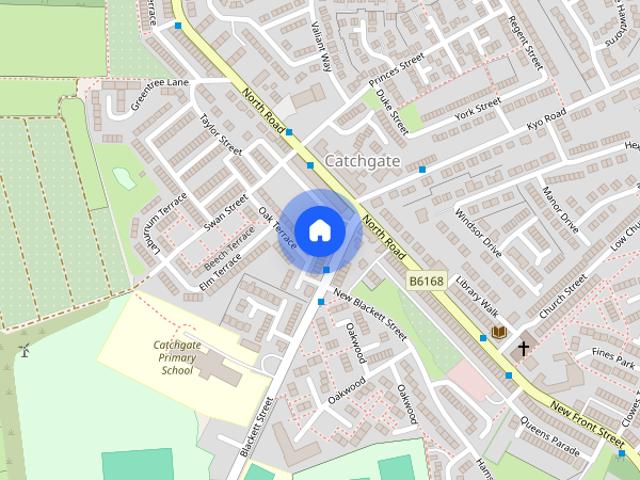 1 bedroom semi detached house to rent