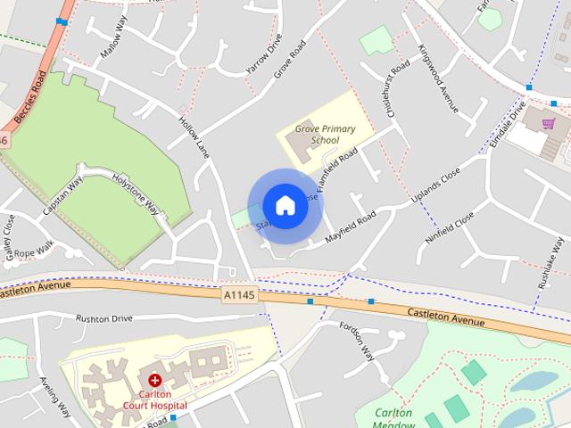 1 bedroom semi detached house to rent