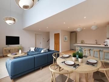 Hunstanton, Norfolk county, Isles of Scilly TR, Cornwall county, South West England