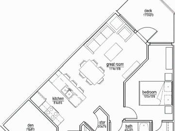 1 Bedroom Plus Den, Southwest Facing unit Available!