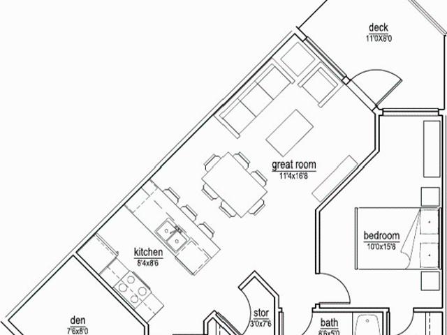 1 Bedroom Plus Den, Southwest Facing unit Available!