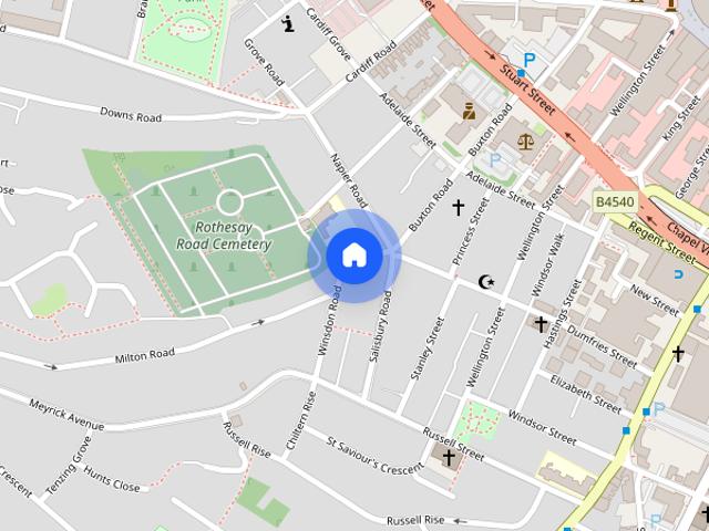 1 bedroom property to rent Western Road, Luton, Bedfordshire, LU1