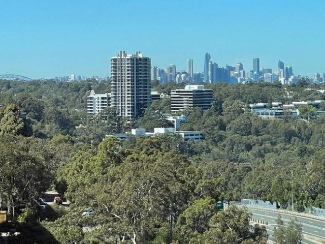 1 bedroom with separate study and parking