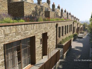 1 bedroom terraced house for sale