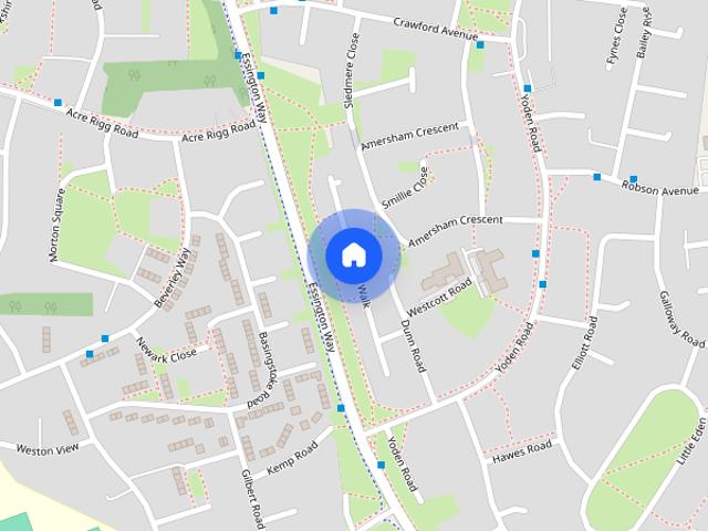 1 bedroom terraced house to rent