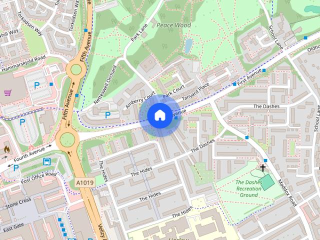 1 bedroom terraced house to rent