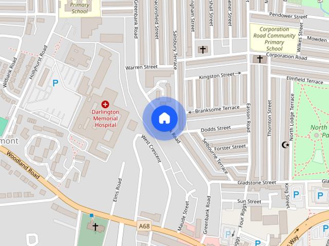 1 bedroom terraced house to rent