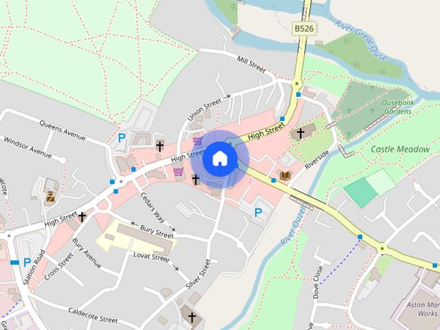 1 bedroom terraced house to rent