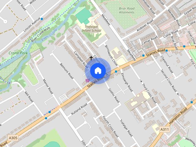 1 bedroom terraced house to rent