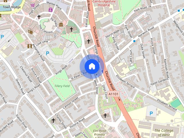 1 bedroom terraced house to rent