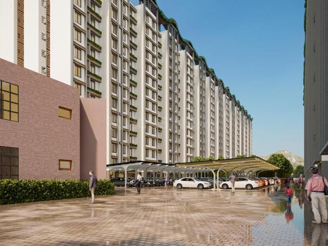 1 BHK Apartment in Charholi Budruk for rent Pune. The reference number is 21062898