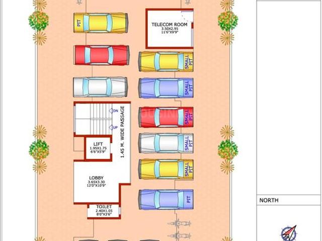1 BHK Apartment in Airoli for resale Navi Mumbai. The reference number is 19955299