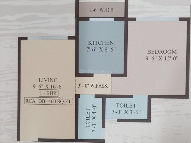 1 BHK Apartment in Boisar for resale Mumbai. The reference number is 19015805