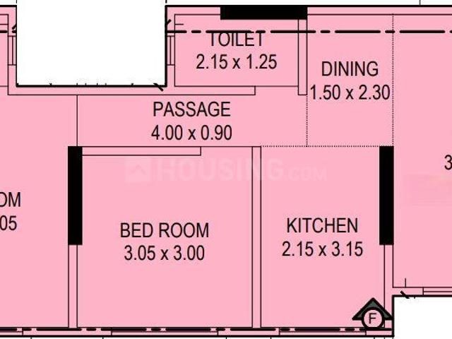 1 BHK Apartment in Borivali West for resale Mumbai. The reference number is 20540054