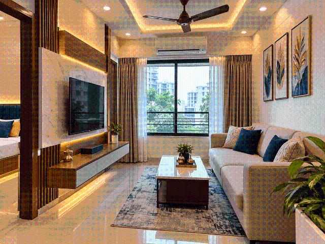 1 BHK Apartment in Ghansoli for resale Navi Mumbai. The reference number is 21309635