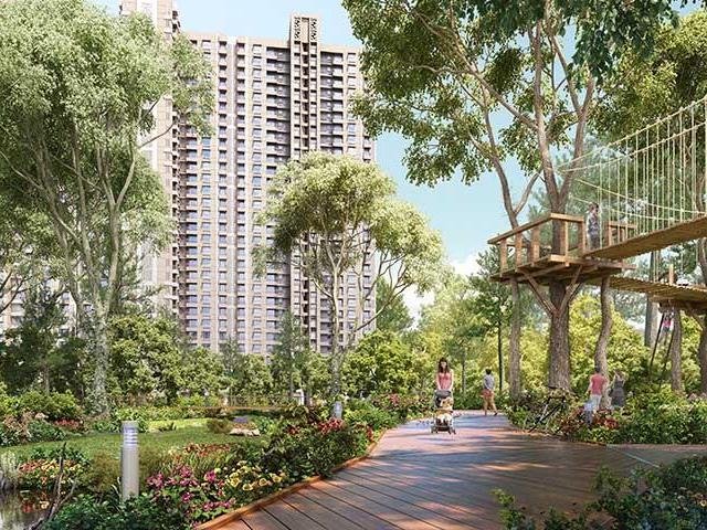 1 BHK Apartment in Kolshet for resale Thane. The reference number is 21014201