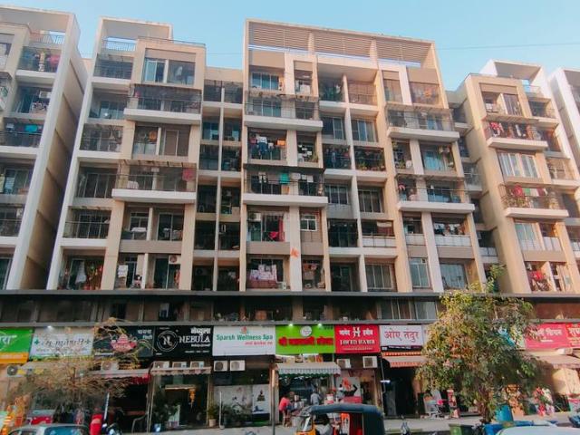 1 BHK Apartment in Kamothe for resale Navi Mumbai. The reference number is 21177383
