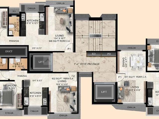1 BHK Apartment in Kandivali West for resale Mumbai. The reference number is 15982426