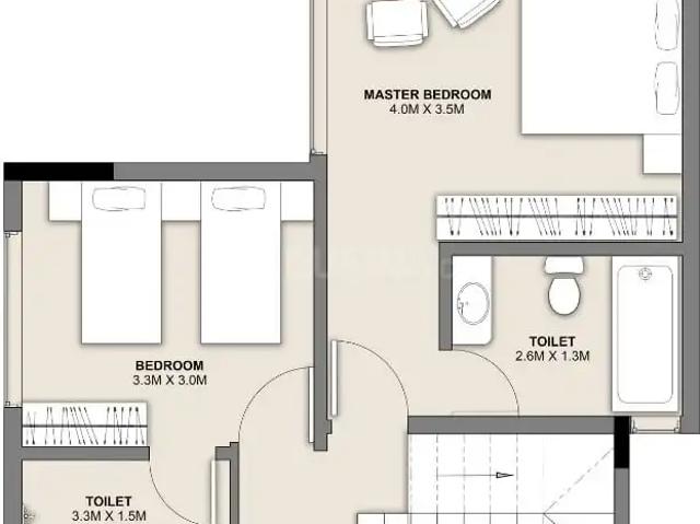 1 BHK Apartment in Kharghar for resale Navi Mumbai. The reference number is 19192001