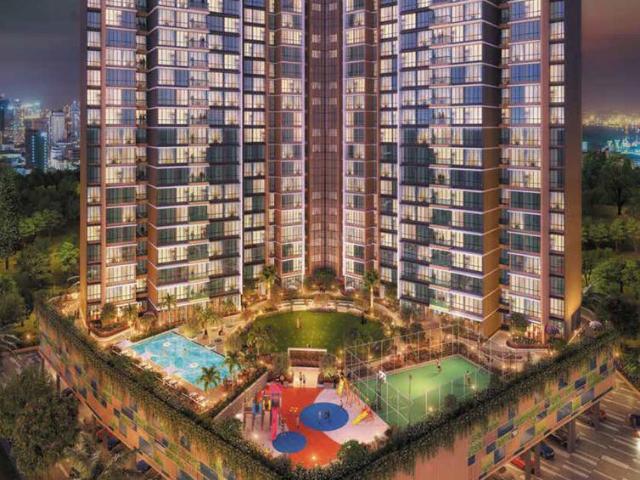 1 BHK Apartment in Kharghar for resale Navi Mumbai. The reference number is 21128964