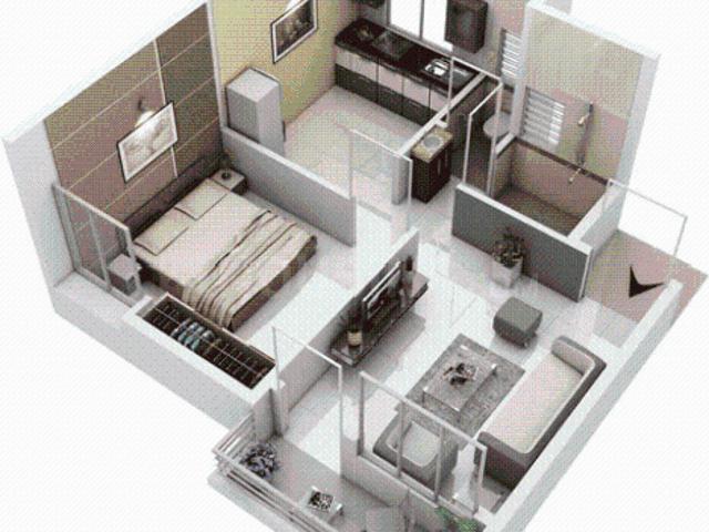 1 BHK Apartment in Mohali Village for resale Mohali. The reference number is 21089536