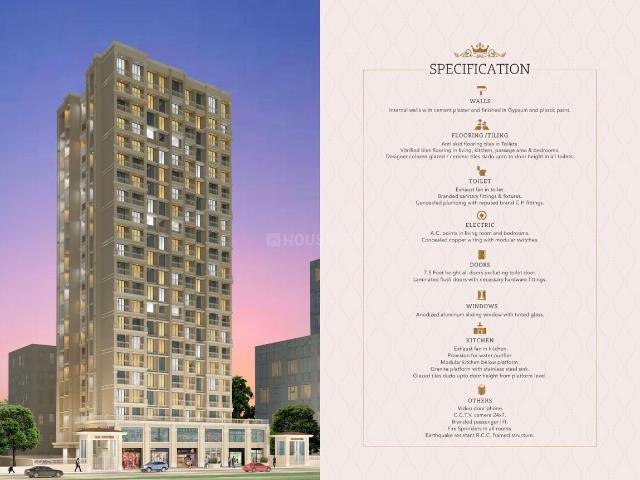 1 BHK Apartment in Mira Road East for resale Mira Bhayandar. The reference number is 21098530
