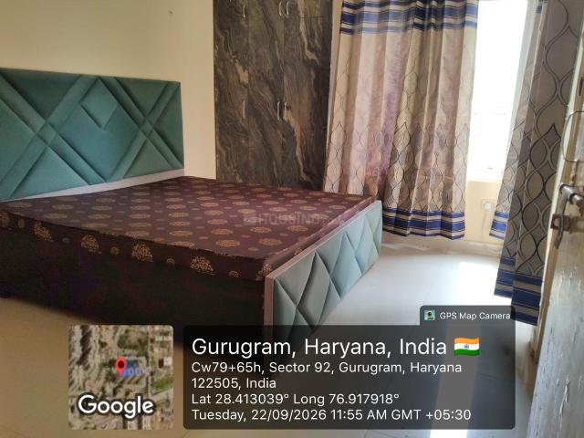 1 BHK Apartment in Sector 92 for rent Gurgaon. The reference number is 21164296