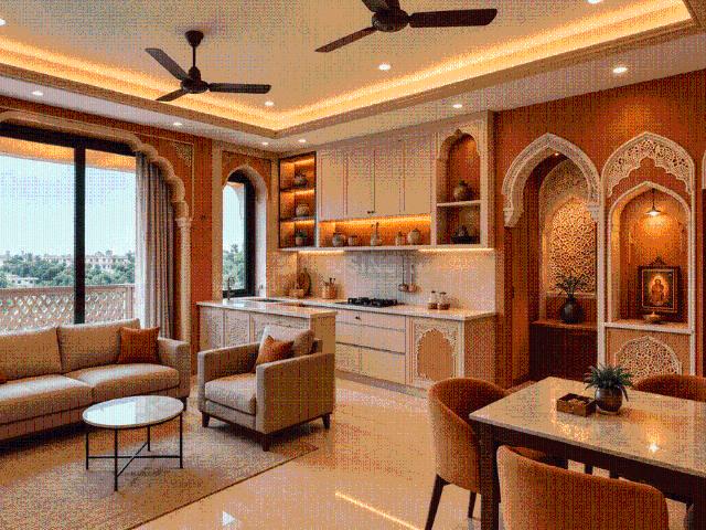 1 BHK Apartment in Sunrakh Bangar for resale Vrindavan. The reference number is 21236791