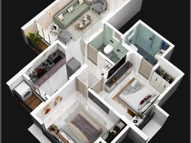 1 BHK Apartment in Palghar for resale Mumbai. The reference number is 21311934