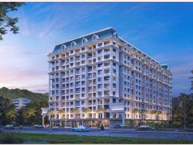 1 BHK Apartment in Pushpak Nagar for resale Navi Mumbai. The reference number is 19494118