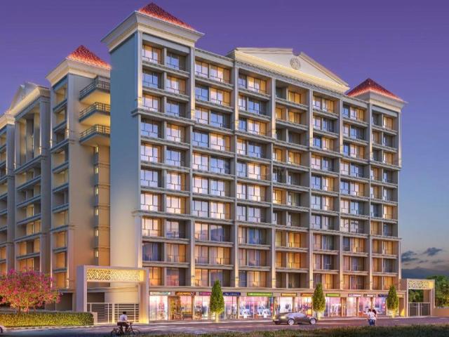 1 BHK Apartment in Pushpak Nagar for resale Navi Mumbai. The reference number is 19839066