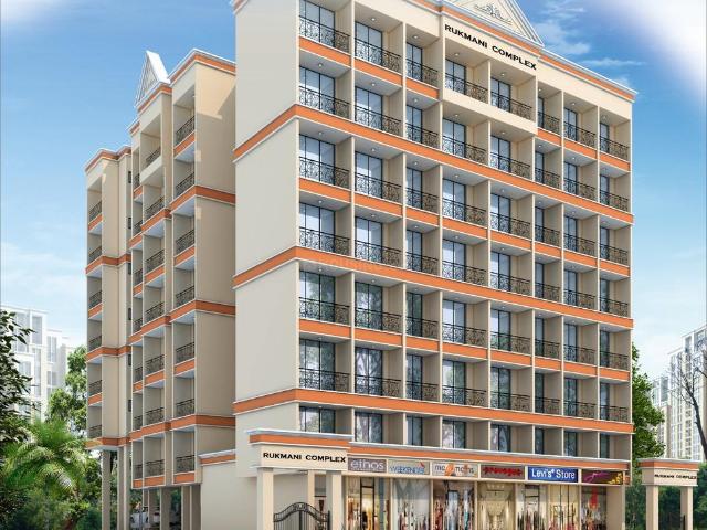 1 BHK Apartment in Pushpak Nagar for resale Navi Mumbai. The reference number is 20520543