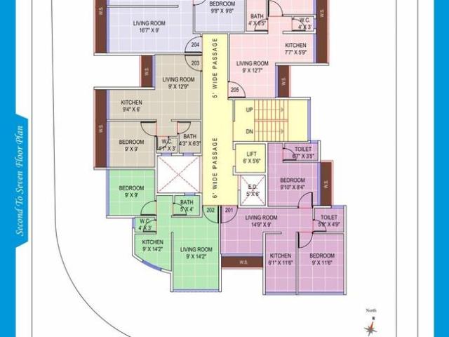 1 BHK Apartment in Pushpak Nagar for resale Navi Mumbai. The reference number is 20625253