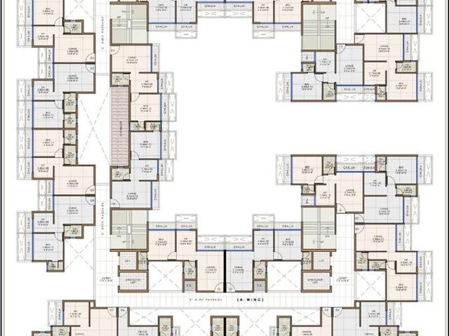 1 BHK Apartment in Pushpak Nagar for resale Navi Mumbai. The reference number is 20806668