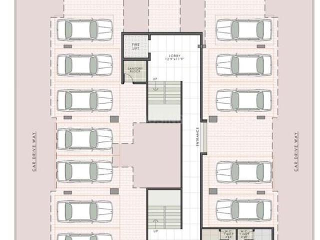 1 BHK Apartment in Pushpak Nagar for resale Navi Mumbai. The reference number is 21063300
