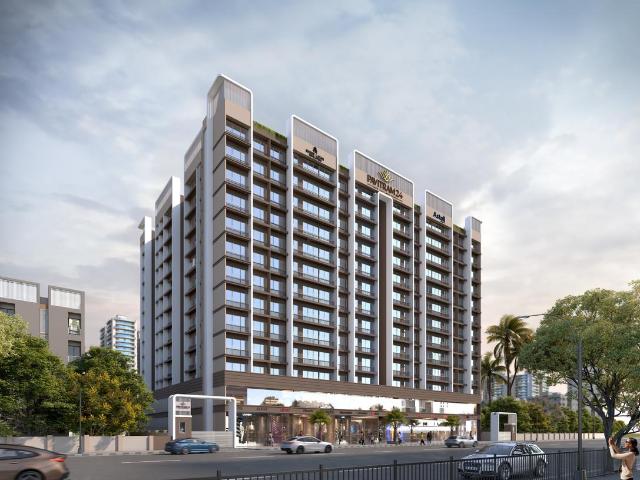 1 BHK Apartment in Pushpak Nagar for resale Navi Mumbai. The reference number is 21104873