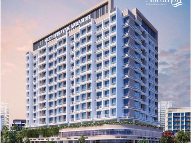 1 BHK Apartment in Pushpak Nagar for resale Navi Mumbai. The reference number is 21148166