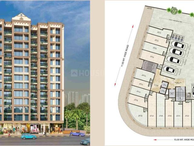 1 BHK Apartment in Ulwe for resale Navi Mumbai. The reference number is 20244425
