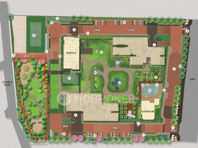 1 BHK Flat In Brigade Nebula For Sale In Omr